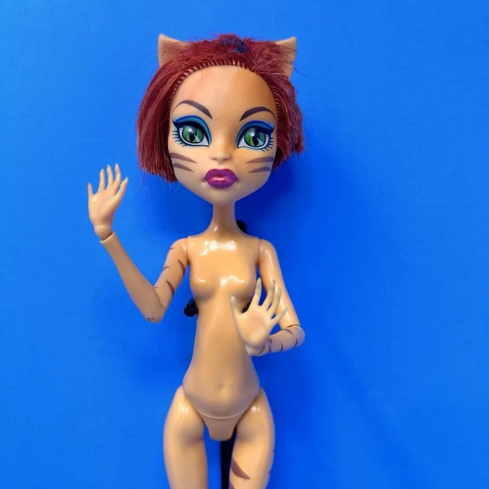 Monster High Toralei‎ Stripe Doll Freaky Field Trip Mattel Rare Toy Figure 2011